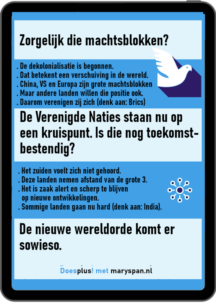 Machtsblokken | DoesPlus!