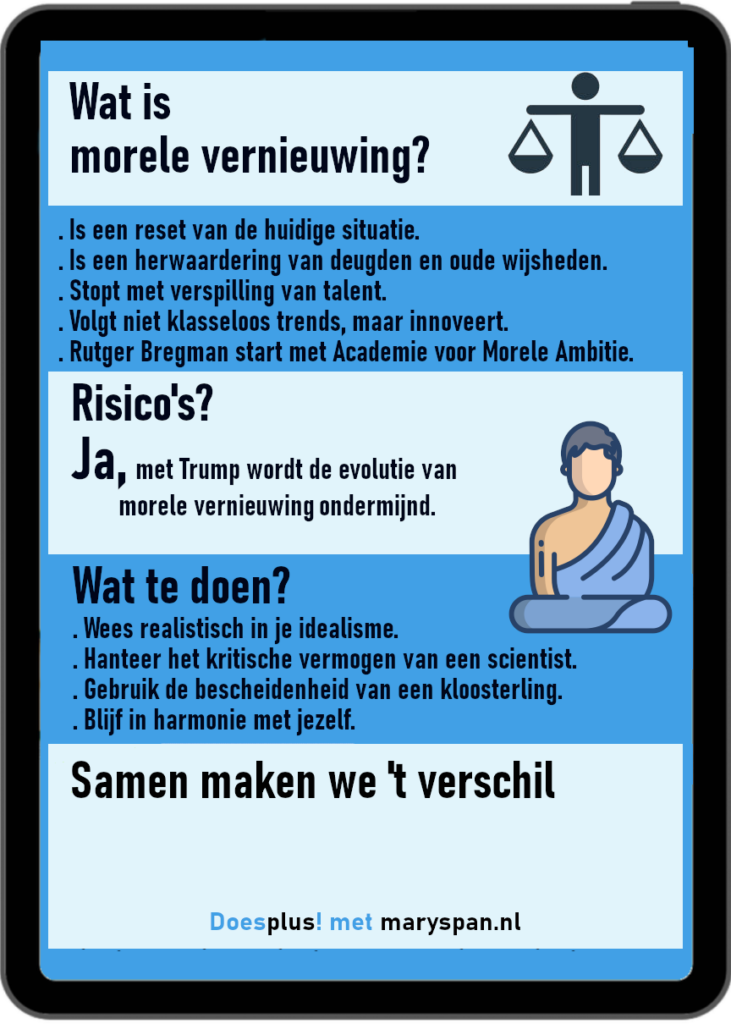 Morele vernieuwing | DoesPlus!