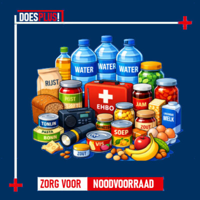Zorg voor noodvoorraad | DoesPlus!